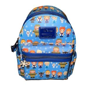 Loungefly Disney Frozen Chibi Mini Backpack